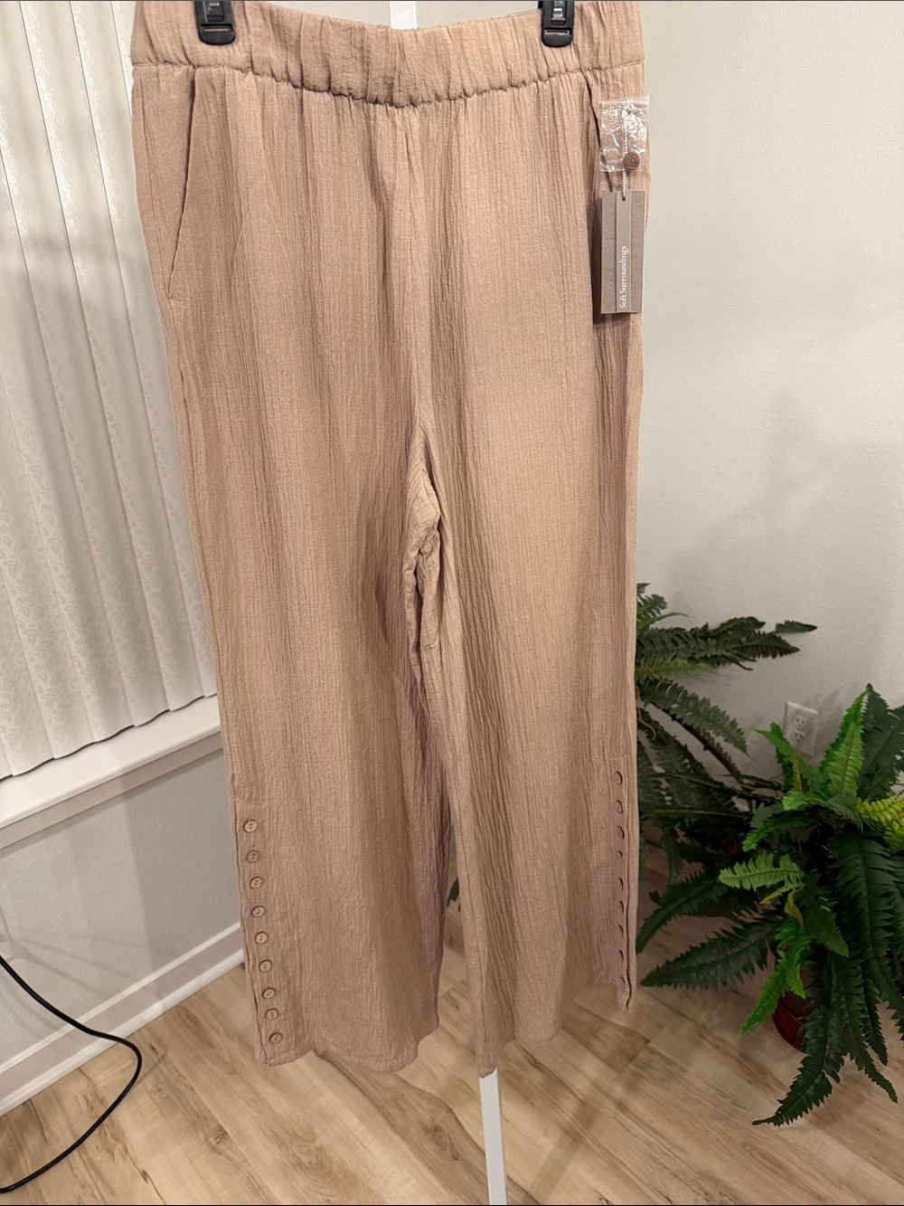 Deluc Neutral Textured Two Piece Set - Light Beige